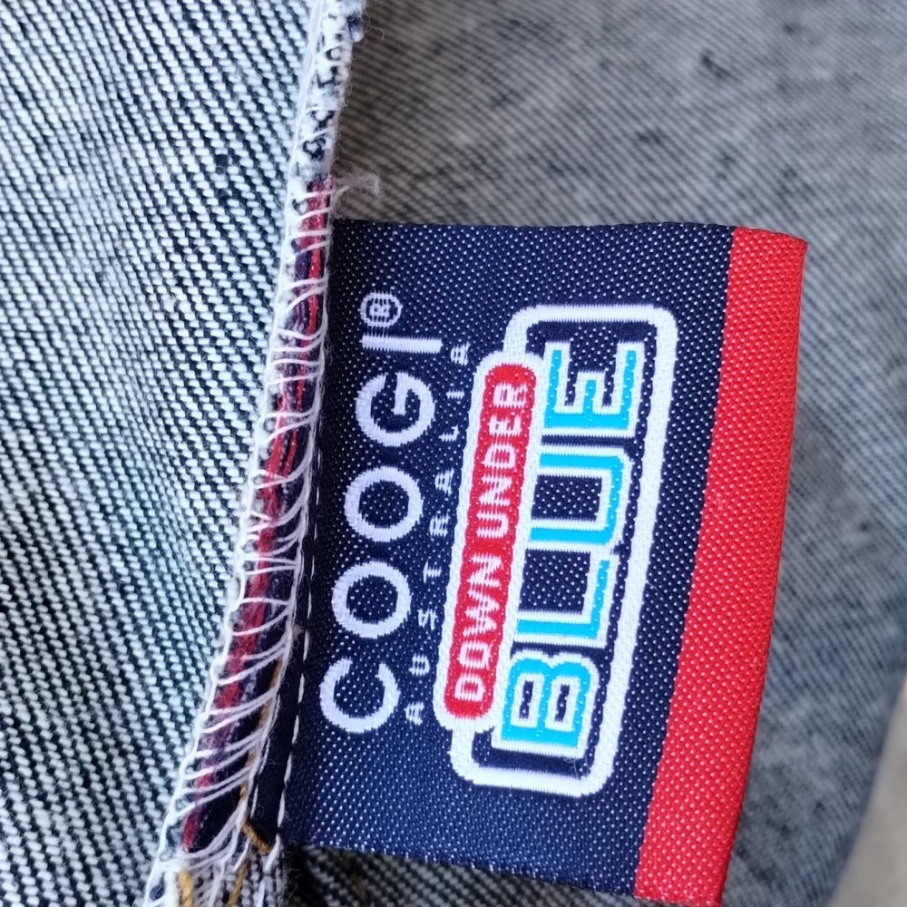 COOGI Cotton Down Under Blue Jean 6 Pocket Jacket Crispy - Picture 10 of 16